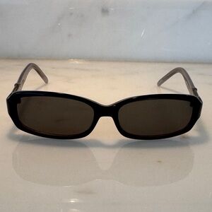 Classic Black Rectangular Robert Marc Women's Sunglasses (prescription)